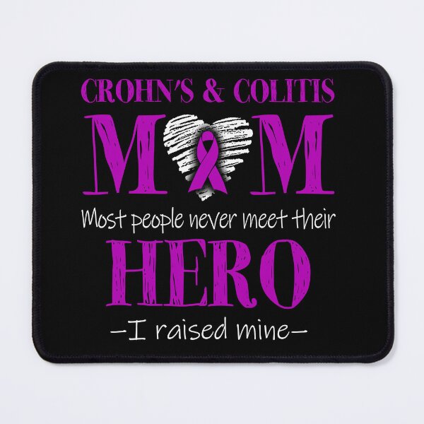 Item preview, Proud Crohn's & Colitis Mom HERO I Raised Mine designed and sold by Mnrshirley.
