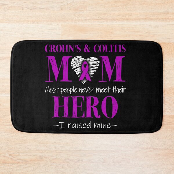 Item preview, Proud Crohn's & Colitis Mom HERO I Raised Mine designed and sold by Mnrshirley.