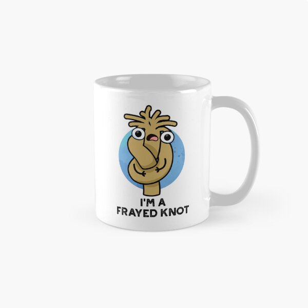 Item preview, I'm A Frayed Knot Cute Puns designed and sold by punnybone.