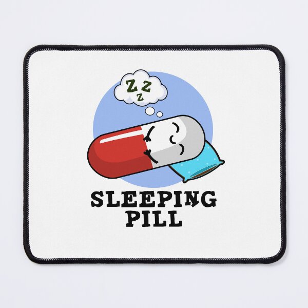 Item preview, Sleeping Pill Cute Medicine Puns designed and sold by punnybone.