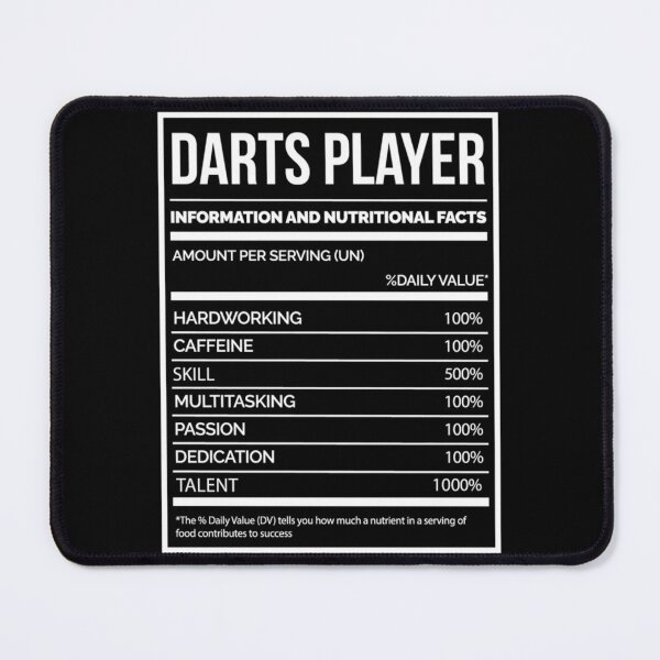 Item preview, Darts Player Funny Darts Nutrition Label Classic T-Shirt designed and sold by kerritoniap2g.