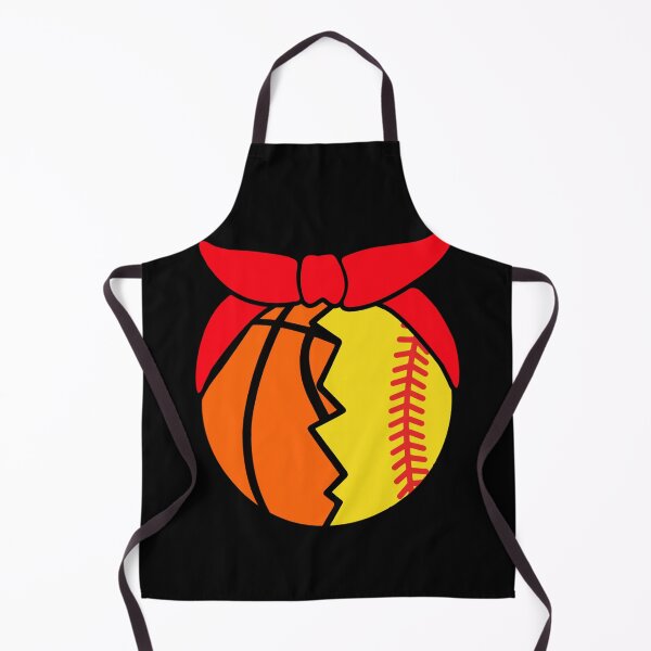 Item preview, Softball Basketball Ball With Headband Gift For Softball Lover Basketball Lover Sticker designed and sold by janlzmaude.