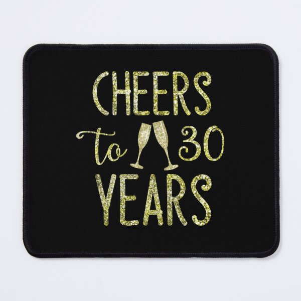 Item preview, Cheers To 30 Years Happy 30th Birthday designed and sold by Got2BSnazzy.