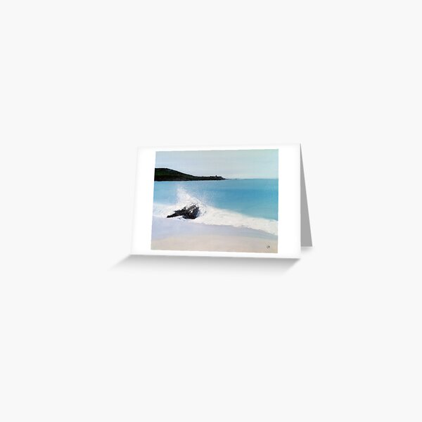 Beach of St Ives Greeting Card