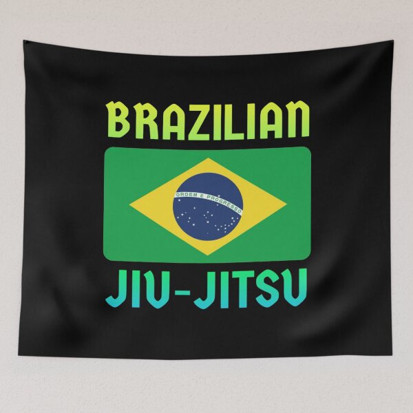 Item preview, Brazilian Jiu-Jitsu Flag designed and sold by MojaveTradePost.
