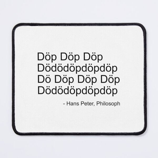 Item preview, Döp Döp Döp Dödödöpdöpdöp                                                     designed and sold by GreysonCampbell.