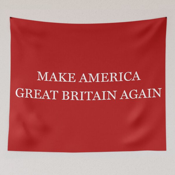 Artikelvorschau, MAKE AMERICA GREAT BRITAIN AGAIN entworfen und verkauft von Presly.