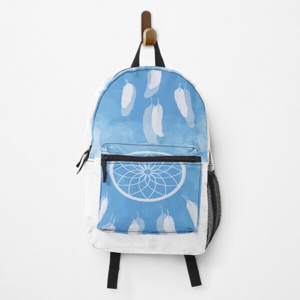 Item preview, Watercolor Dreamcatcher in blue designed and sold by Rasha Alaraby.