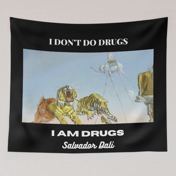 Item preview, I don't do Drugs - Salvador Dali designed and sold by TheHappyK.