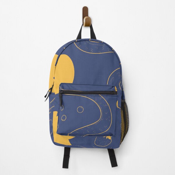 Item preview, Navy & Mustard Snake & plants designed and sold by BrunchClub.