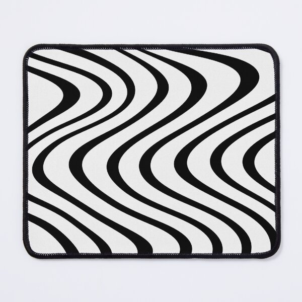 Item preview, Black and White Abstract Swirl Illusion designed and sold by PathfinderCP.
