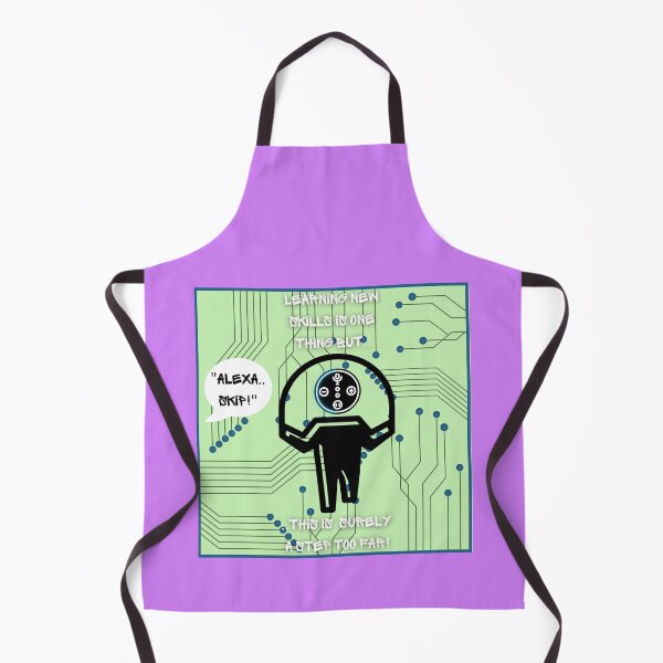 Item preview, Alexa Skip Funny Design designed and sold by CoyoteGifts.