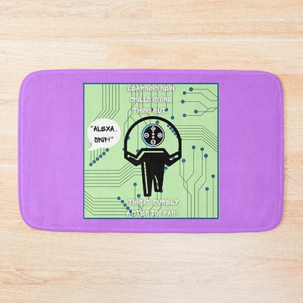 Item preview, Alexa Skip Funny Design designed and sold by CoyoteGifts.