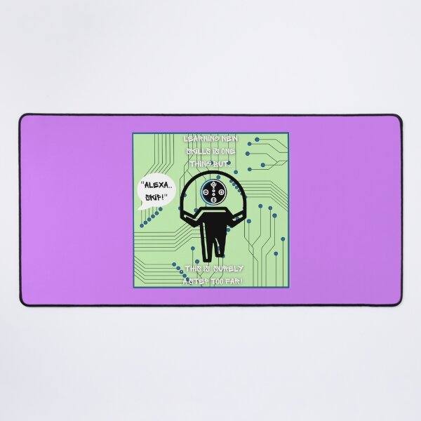 Item preview, Alexa Skip Funny Design designed and sold by CoyoteGifts.
