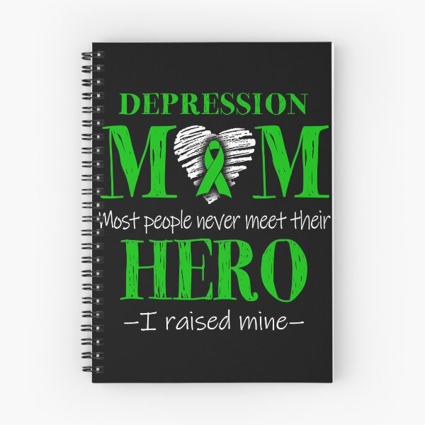 Item preview, Proud Depression Mom HERO I Raised Mine designed and sold by Mnrshirley.