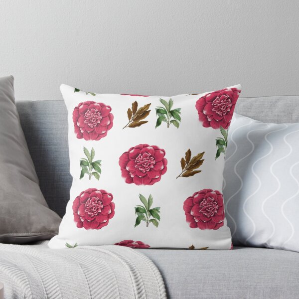 Item preview, Roses Leaves | Carnations | Red Flowers  designed and sold by campingforge.