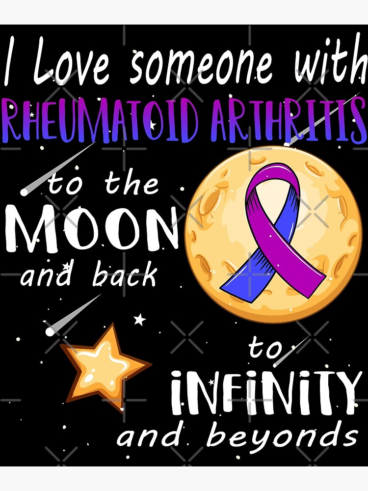 I Love Someone With Rheumatoid Arthritis Awareness Support Rheumatoid  Arthritis Warrior Gifts - Rheumatoid Arthritis Awareness - Phone Case