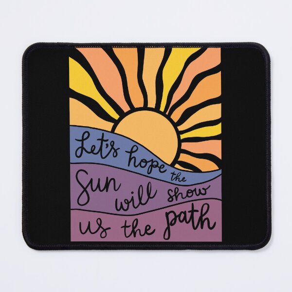 Item preview, Let’s Hope the Sun Will Show Us the Path - Lorde lyrics designed and sold by Caroline Shea.