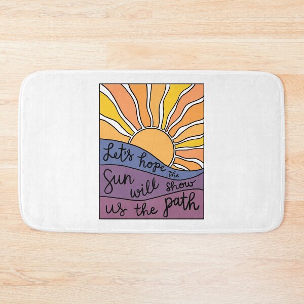Item preview, Let’s Hope the Sun Will Show Us the Path - Lorde lyrics designed and sold by Caroline Shea.