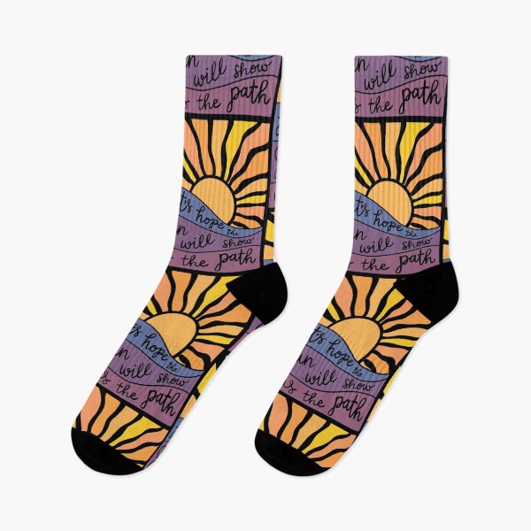 Item preview, Let’s Hope the Sun Will Show Us the Path - Lorde lyrics designed and sold by Caroline Shea.