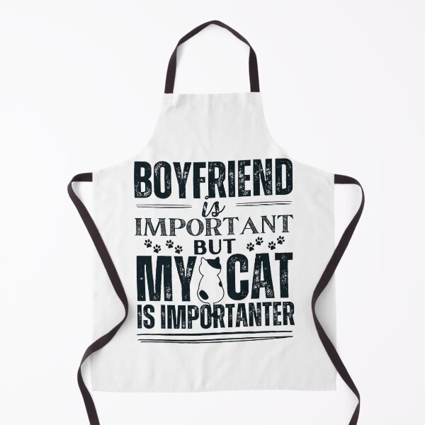 Item preview, Boyfriend is important but my cat is more important designed and sold by marunstudio.