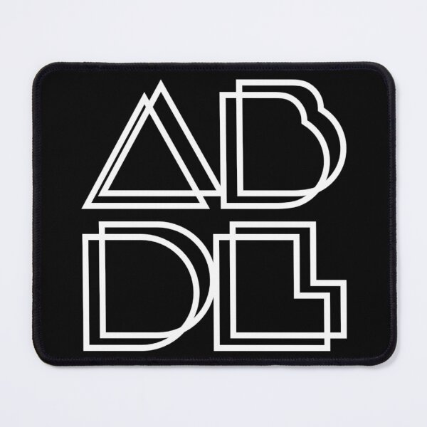 Item preview, ABDL logo - White on Black designed and sold by DF3.
