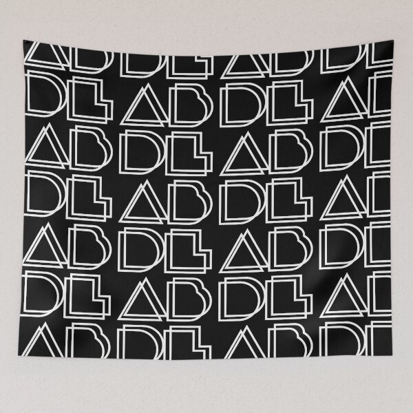 Item preview, ABDL logo - White on Black designed and sold by DF3.
