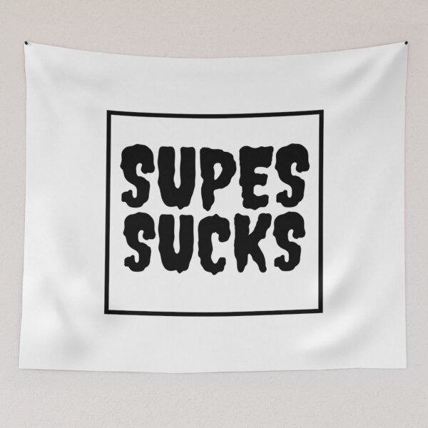 Item preview, supes sucks  t shirts collection   designed and sold by DiscreetDesign.