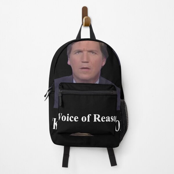 Item preview, The voice of reason Tucker Carlson shirt designed and sold by CarmenHayess.