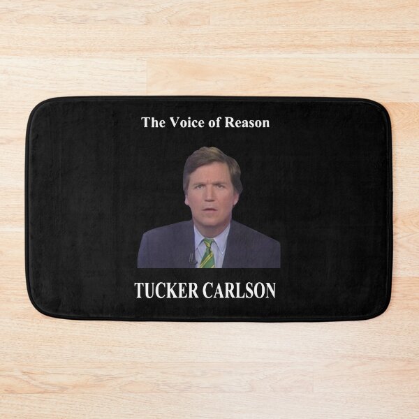 Item preview, The voice of reason Tucker Carlson shirt designed and sold by CarmenHayess.