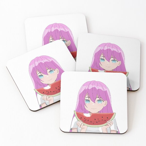 Item preview, Hello Summer Watermelon Anime Girl designed and sold by brendanre.