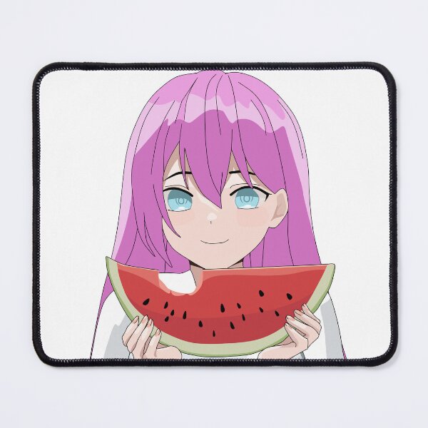 Item preview, Hello Summer Watermelon Anime Girl designed and sold by brendanre.