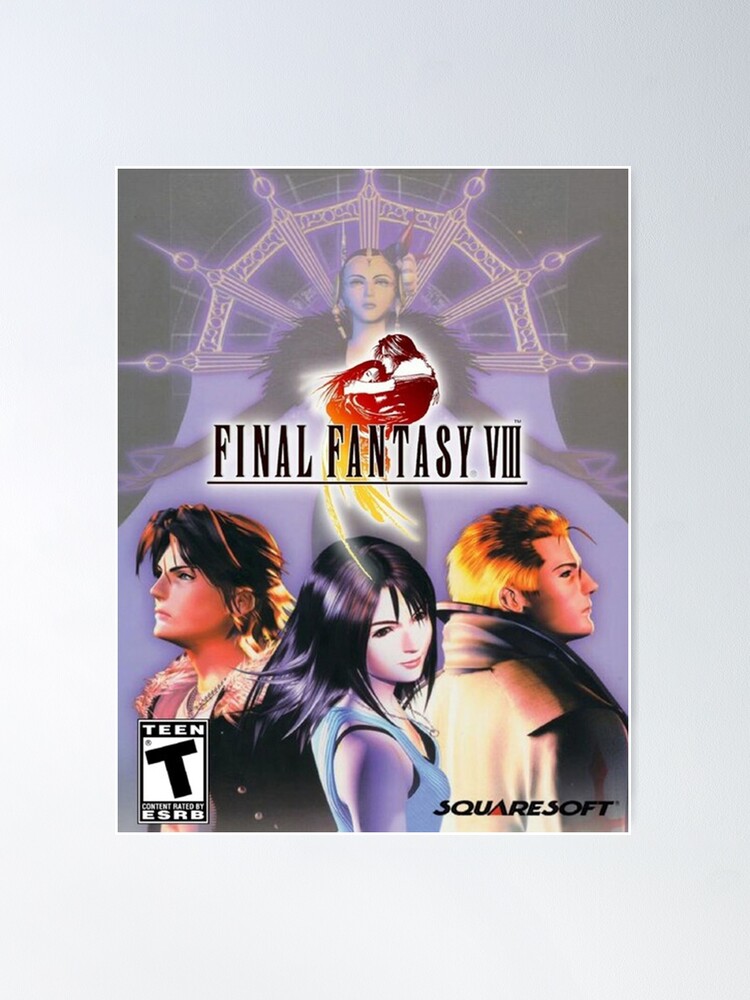 FFⅧ ファイナルファンタジー8 ポスター スコール＆リノア ファイナルファンタジーVIII - 限定版ファイン