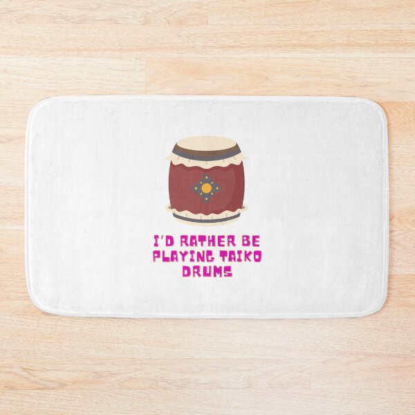 Item preview, I’d rather be playing taiko drums designed and sold by BumbleBearArtUK.