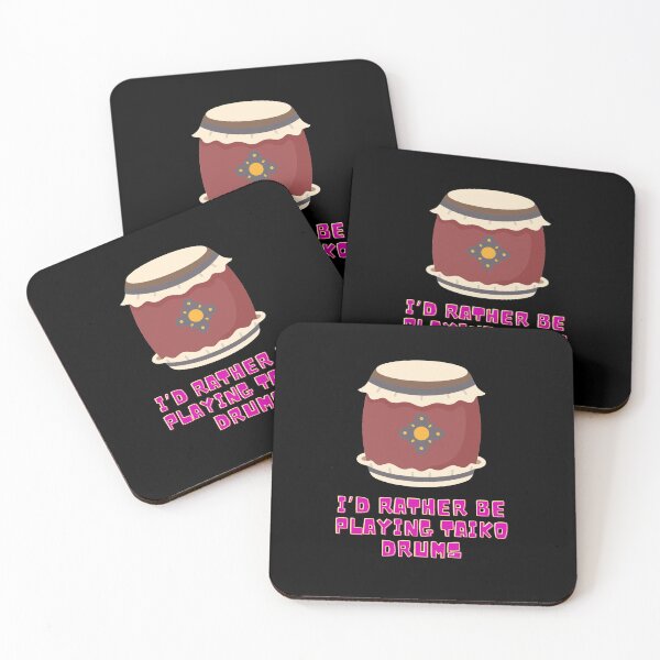 Item preview, I’d rather be playing taiko drums designed and sold by BumbleBearArtUK.