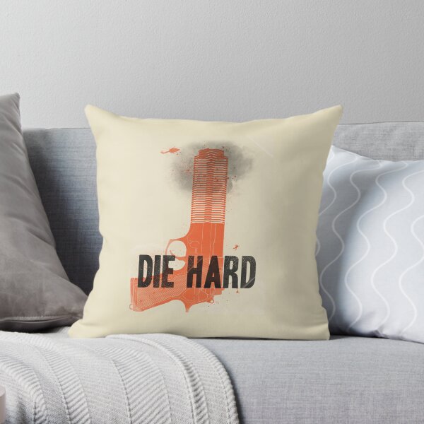 Die Hard Throw Pillow