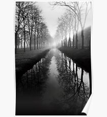 Film photography: Black and white morning Poster