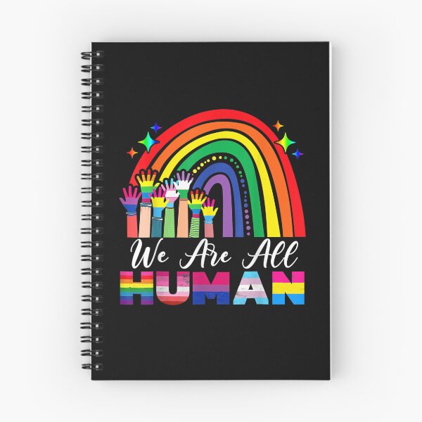 Item preview, We Are All Human Pride Ally LGBT Flag Gay Pride Month designed and sold by KuylerKnight.