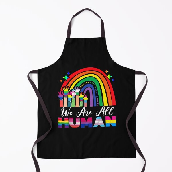 Item preview, We Are All Human Pride Ally LGBT Flag Gay Pride Month designed and sold by KuylerKnight.