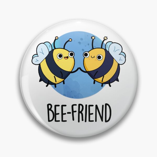 Item preview, Bee-Friend Funny Bug Bee Puns  designed and sold by punnybone.