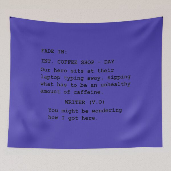 Item preview, For Screenwriter Writing In Coffee Shop Script designed and sold by ZuoiTuom.