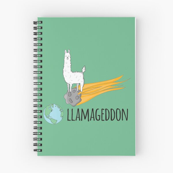 Item preview, Llamageddon Llama Armageddon Pun designed and sold by ZuoiTuom.