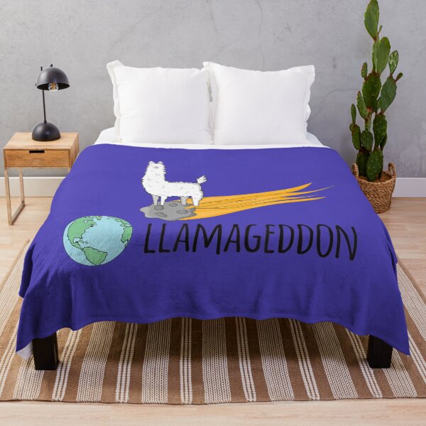 Item preview, Llamageddon Llama Armageddon Pun designed and sold by ZuoiTuom.