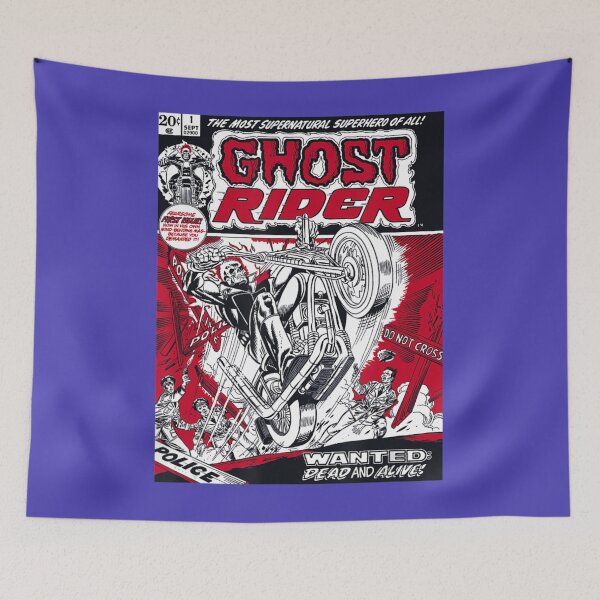 Item preview, Marvel Ghost Rider Comic Book Cover Print designed and sold by ZuoiTuom.