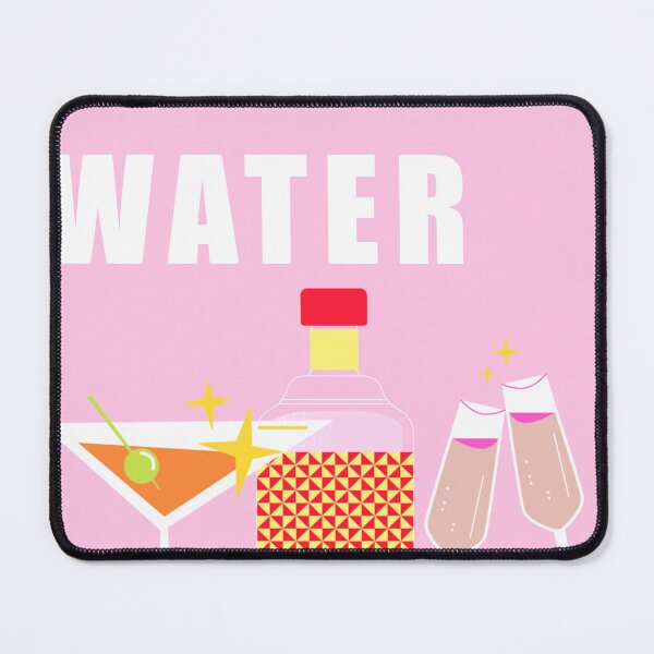 Item preview, Save water bar cart art designed and sold by mollsdesignss.