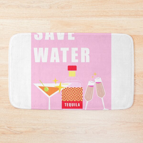 Item preview, Save water bar cart art designed and sold by mollsdesignss.