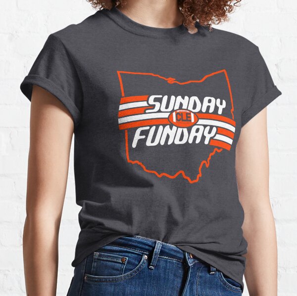 Cleveland Browns Shirt for Women Browns Shirt Women Browns Apparel for  Women Browns Sunday Funday Game Day Cleveland Foo