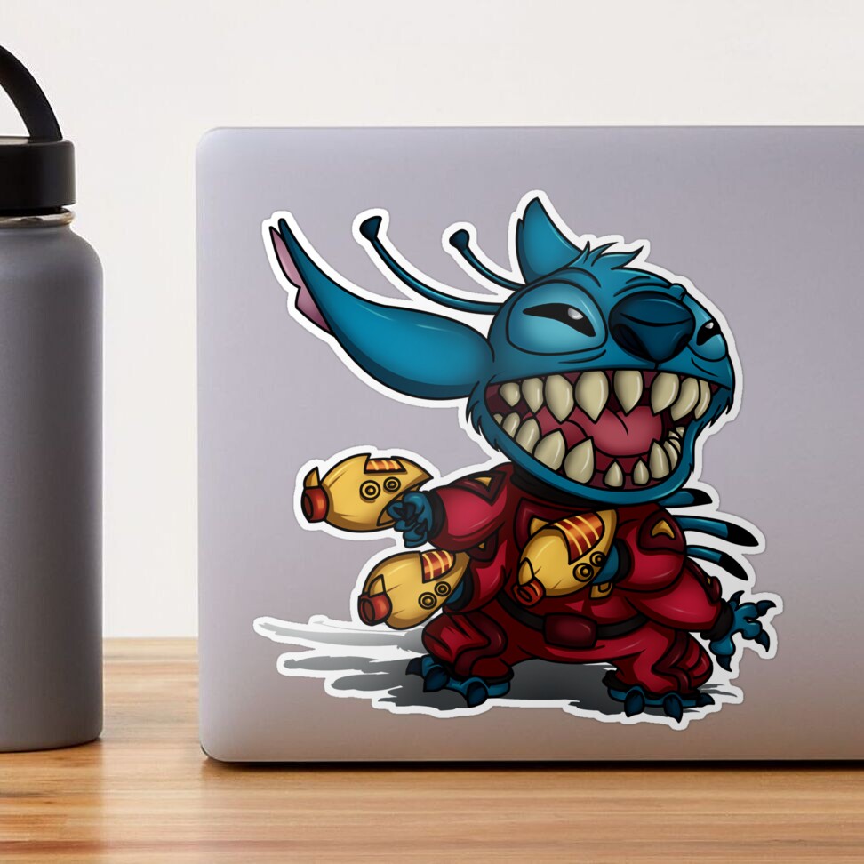 Cartoon Movie Stitch Her King Matching Couple Stainless Steel Tumbler For  Disney Fan –