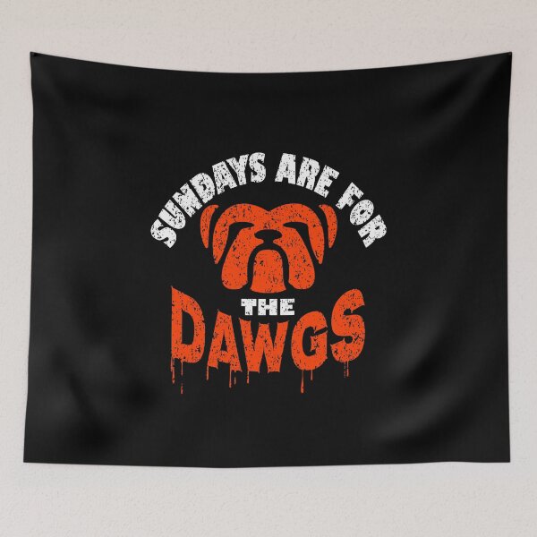 Item preview, Cleveland Football Fan - Sundays Are For The DAWGS designed and sold by doiron3525.