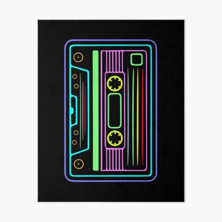 Artikel-Vorschau von 80er Jahre Musik Kassette Retro Vintage, designt und verkauft von nwaja-art.
